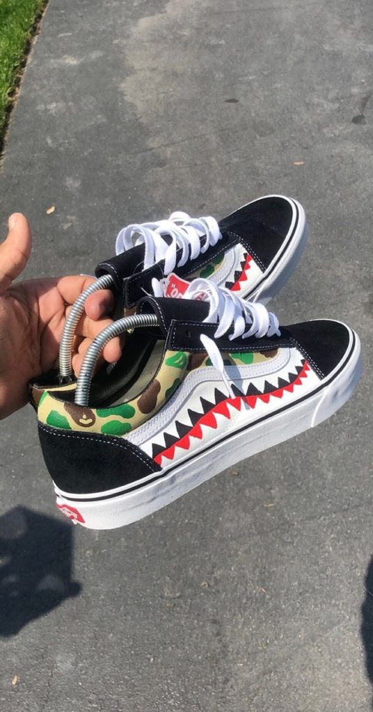 Bape Vans – Jordan Heads Only